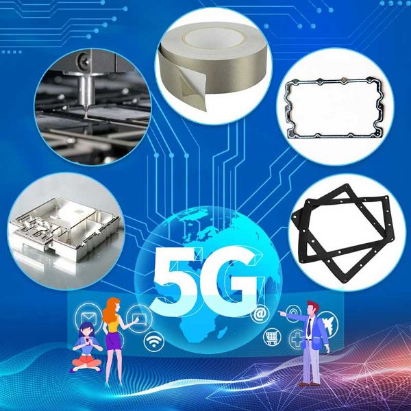 Application of electromagnetic shielding materials in 5G base stations